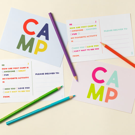 *NEW* Camp Postcards